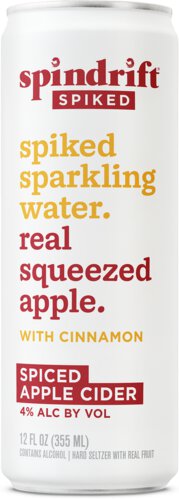 Spindrift Spiked Sparkling Water Spiced Apple Cider
