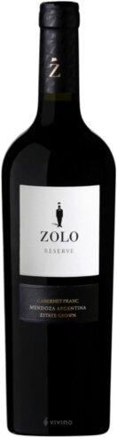 Zolo Cabernet Franc Reserve Estate Grown Mendoza