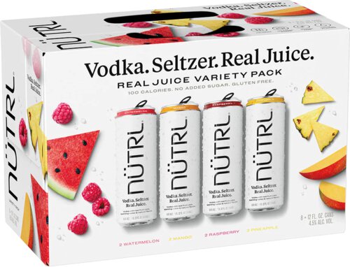 Nutrl Variety Vodka Seltzer