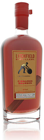 Litchfield Distillery Batchers Cinnamon Bourbon Whiskey
