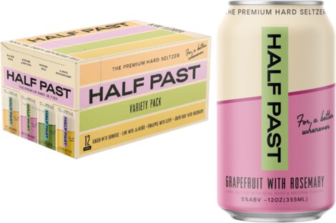 Half Past Premium Hard Seltzer Variety Pack
