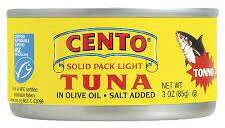 Cento Solid Pack Light Tuna In Olive Oil