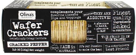 Olina's Bakehouse Cracked Pepper Wafer