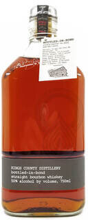 Kings County Dist Bib Straight Bourbon Black Label 7yr