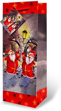 Gift Bag Santa's Wine Cellar