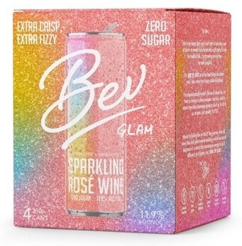 Bev Glam Sparkling Rose Wine
