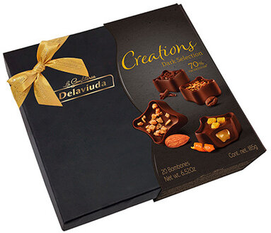 Delaviuda Creations Bonbons Assorted Dark Selection - Lisbon Wines ...