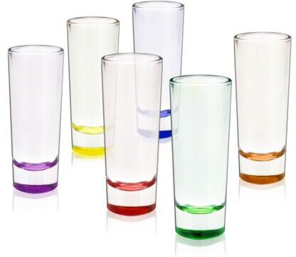 Shot Glass Shooters 2oz., Set of 6