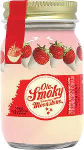 Ole Smoky White Chocolate & Strawberry Cream Moonshine