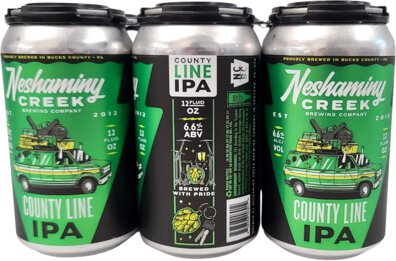 Neshaminy Creek County Line IPA 12oz Cans