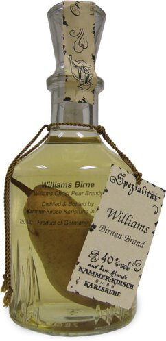Kammer-Kirsch Williams Birne Pear in a Bottle Pear Brandy