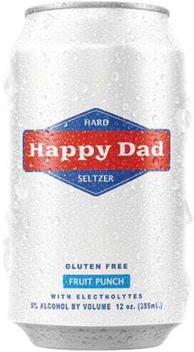 Happy Dad Hard Seltzer Fruit Punch