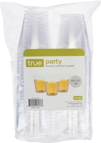 2oz Clear Shot Glass 50pk
