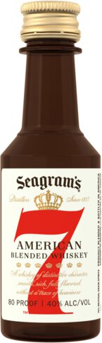 Seagram's Seven Crown American Blended Whiskey Slv Of