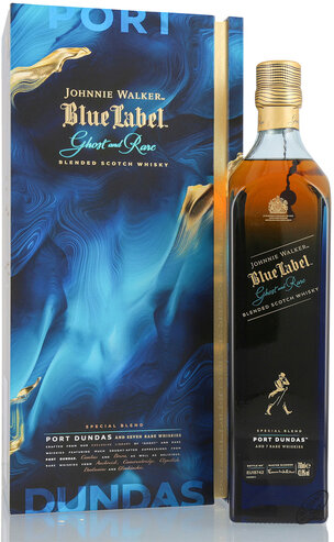 Johnnie Walker Blue Label Ghost & Rare Port Dundas - International Johnnie Walker Blue Label Ghost & Rare Port Dundas - International