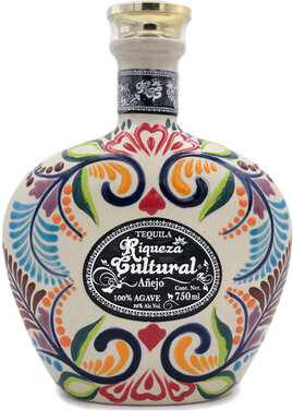 Riqueza Cultural Ceramica Anejo Tequila