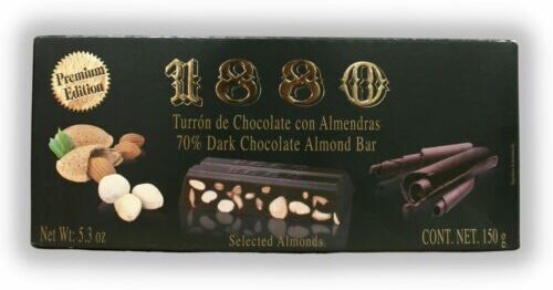 1880 Turrón De Alicante Chocolate With Almonds
