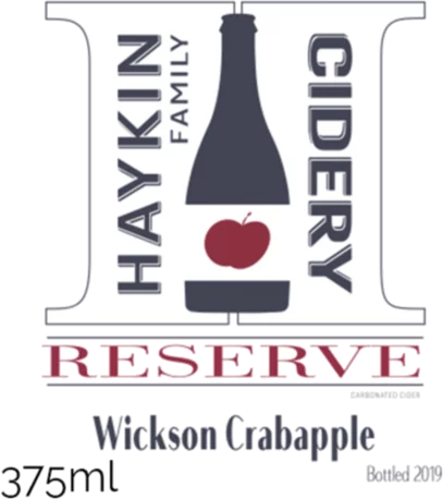 Haykin Family Cider Reserve Wickson Crabapple
