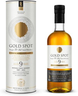 Gold Spot Aged 9 Years 135th Anniversary Limited Edition Irish Whiskey