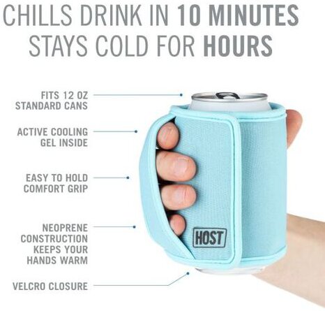 True Can Sleeve Slim Gray Insta Chill