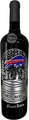 Buffalo Bills Snow Globe Cabernet Sauvignon