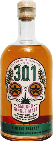 301 Smoked Single Malt Whiskey