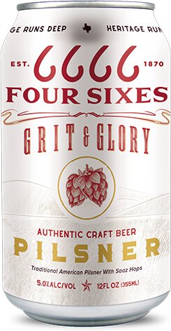 Four Sixes Pilsner