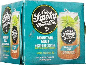 Ole Smoky Mountain Mule Moonshine Cocktail