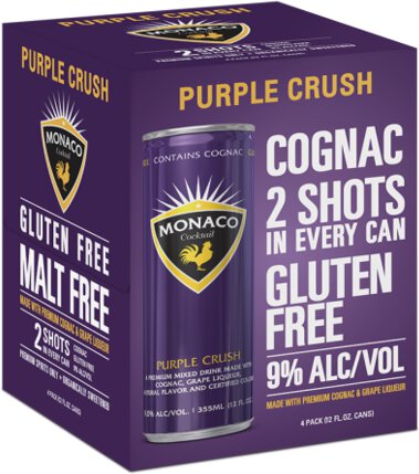 Monaco Cocktail Purple Crush Can