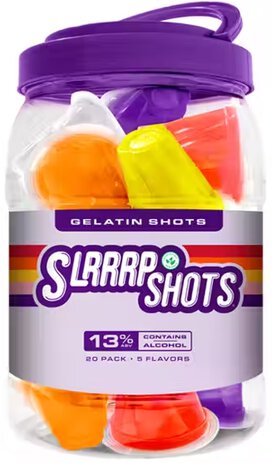SLRRRP Alcohol-Infused Gelatin Shots - Mash-Up Variety