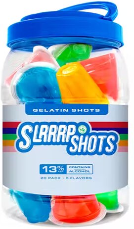 SLRRRP Alcohol-Infused Gelatin Shots - O.G. Variety