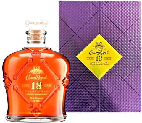 Crown Royal 18 Year Extra Rare Canadian Whiskey