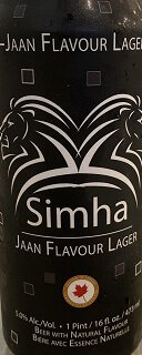 Simha Jaan Flavour Lager Beer