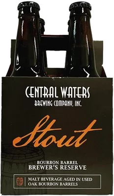 Central Waters Bourbon Barrel Stout 12oz Btls