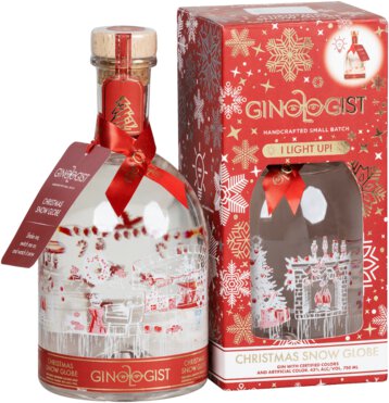 Ginologist Christmas Snow Globe Light Up