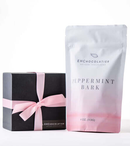 Peppermint Bark Eh Chocolatier in Bag
