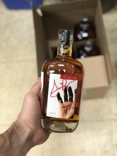 Scottie Pippen Autographed Digits Bourbon 5 Year