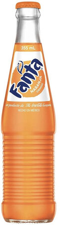 Fanta Orange Mexico Glass