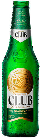 Club Clásica Cerveza Premium Ecuadorian Beer