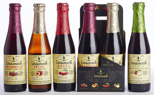 LINDEMANS LAMBIC VARIETY 4PACK (NO SINGLES)