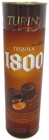 1800 Tequila Liquor Chocolate Tube 20p