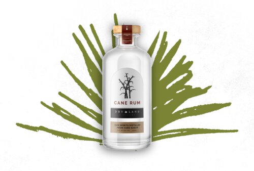Dry Land Pure Cane Silver Rum