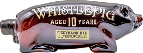 Whistlepig Straight Rye Whiskey 10 Year Piggybank