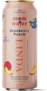 Mom Water Linda Bluebry Peach Sgl