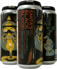 Abomination Santa's Black Blood Stout 16oz Cans
