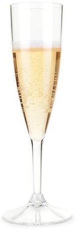 True Hardy Acrylic Champagne Flute