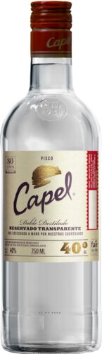 Capel Pisco Double Distilled Reservado 40% Clear