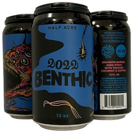 Half Acre Benthic Bba Imperial Stout 2022 12oz Cans
