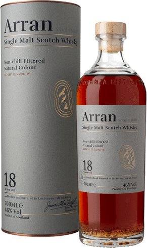 The Arran 18 Years Old Single Malt Scotch