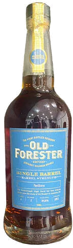 Old Forester Single Barrel - Barrel Strength Bourbon Whiskey